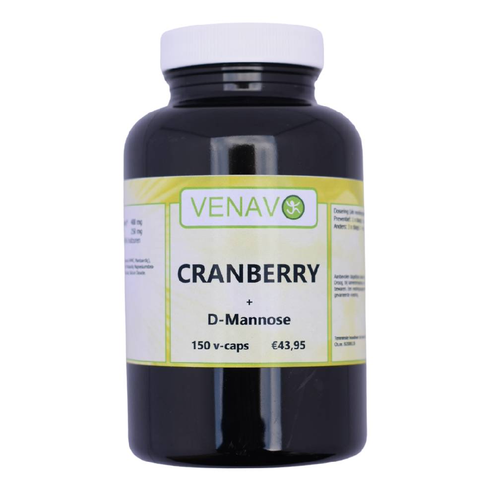Cranberry D-Mannose 150 capsules
