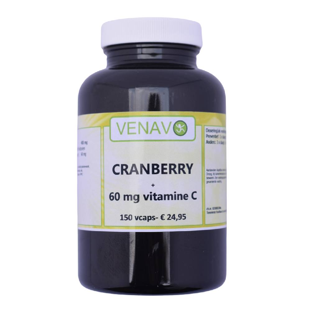 Cranberry + Vitamine C 150 capsules