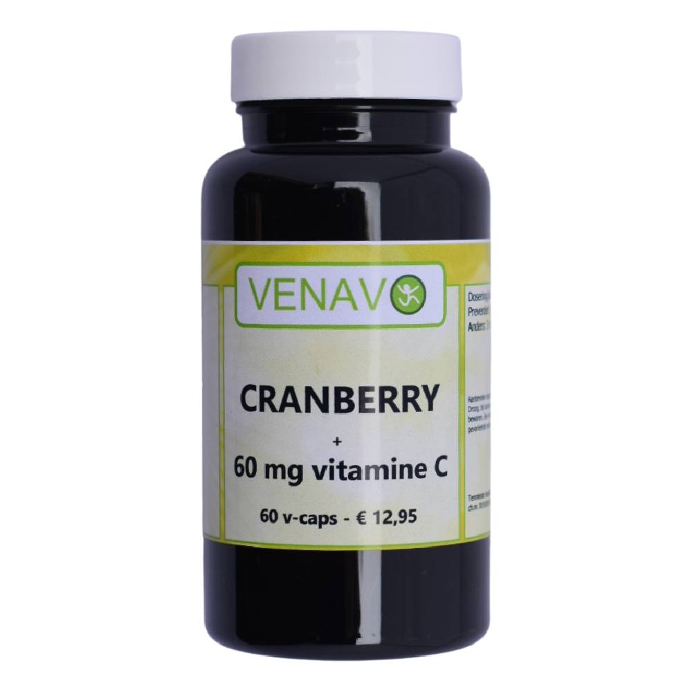 Cranberry + Vitamine C 60 caps