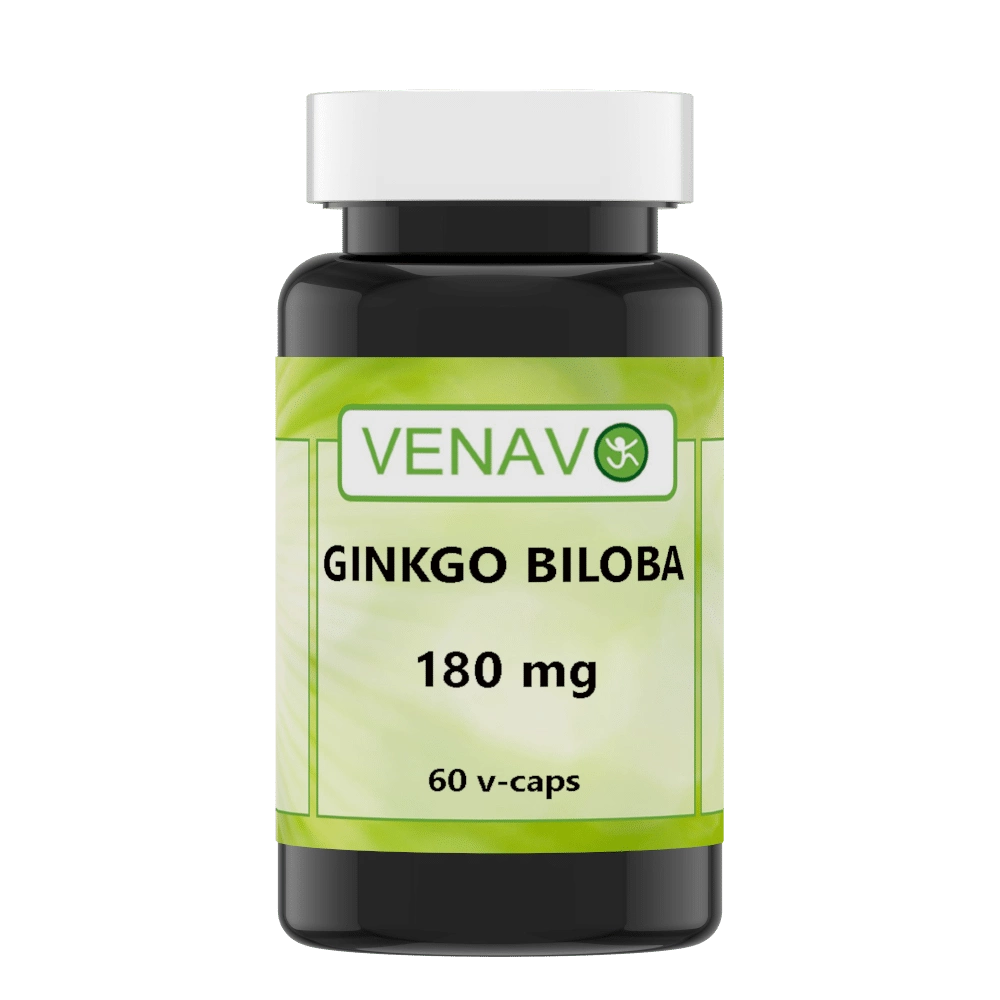 Ginkgo Biloba 180 mg 60 capsules