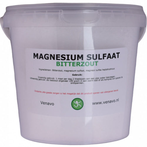 Epsom zout – Magnesiumsulfaat - Bitterzout