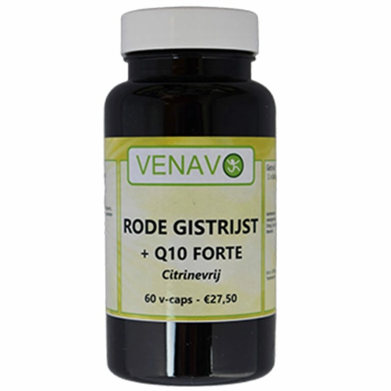 Rode Rijst Forte Citrinevrij Q10 100 mg