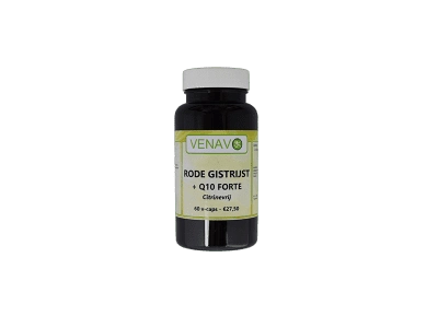 Rode Rijst Forte Citrinevrij Q10 100 mg