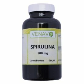 Spirulina 500 mg 250 tabletten