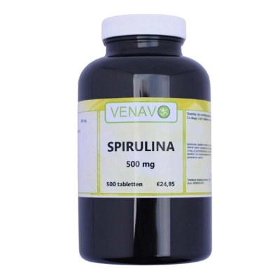 Spirulina 500 mg 500 tabletten