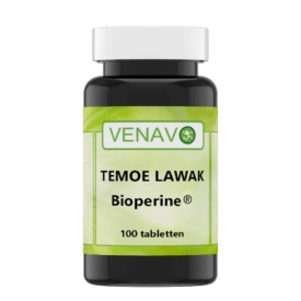 Temoe Lawak + Bioperine 100 tabletten