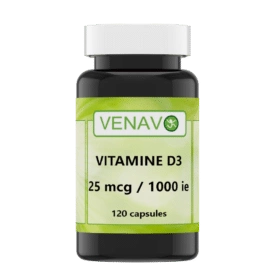 Vitamine D3 25 mcg / 1000 ie 120 capsules