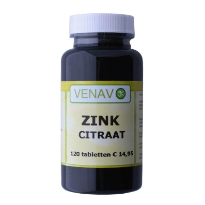 Zink citraat 50 mg 120 tabletten