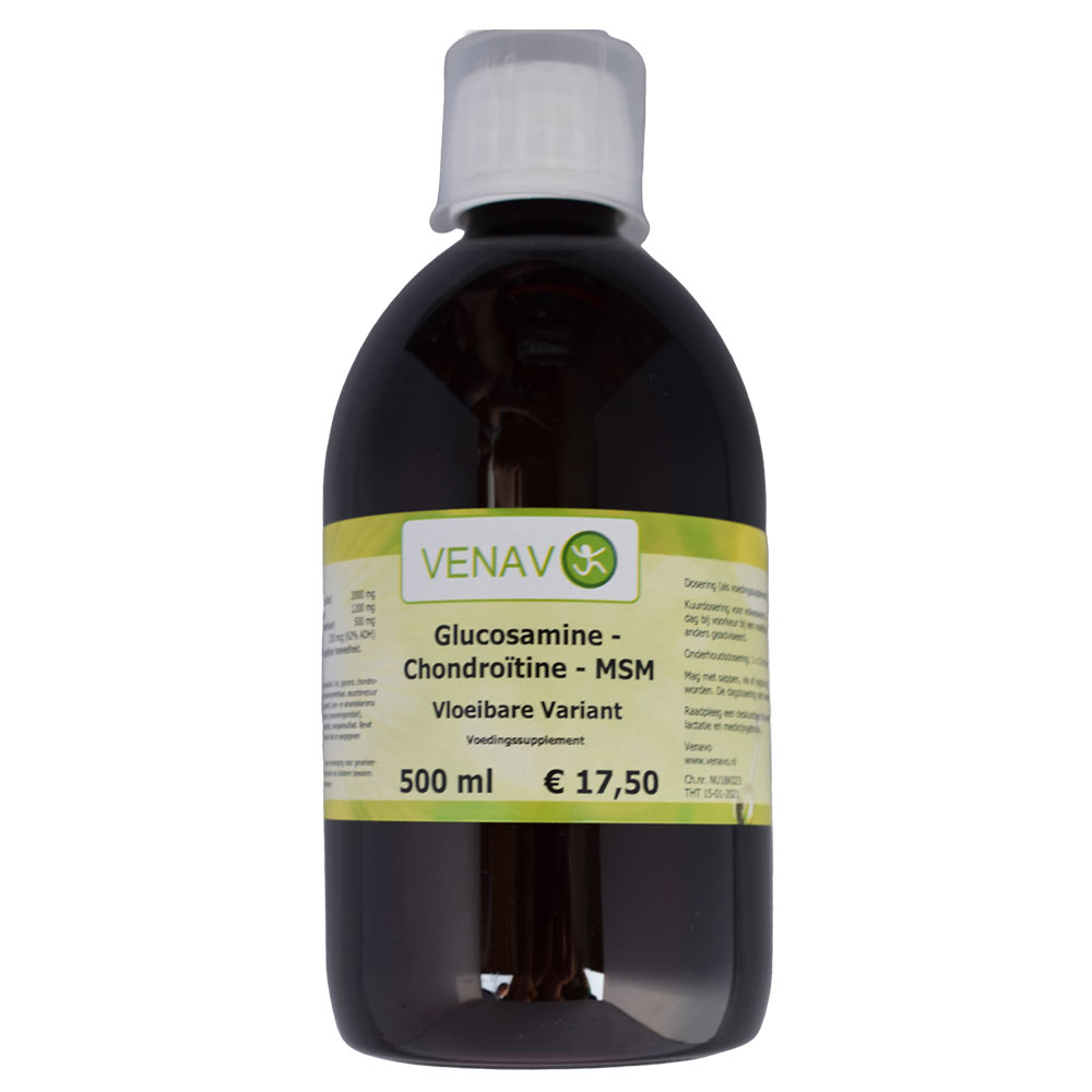 Complément Alimentaire Bandini Glucosamine Chondroïtine MSM + Vitamine C - 366 Comprimés (6 Mois) - Neuf Sous Blister