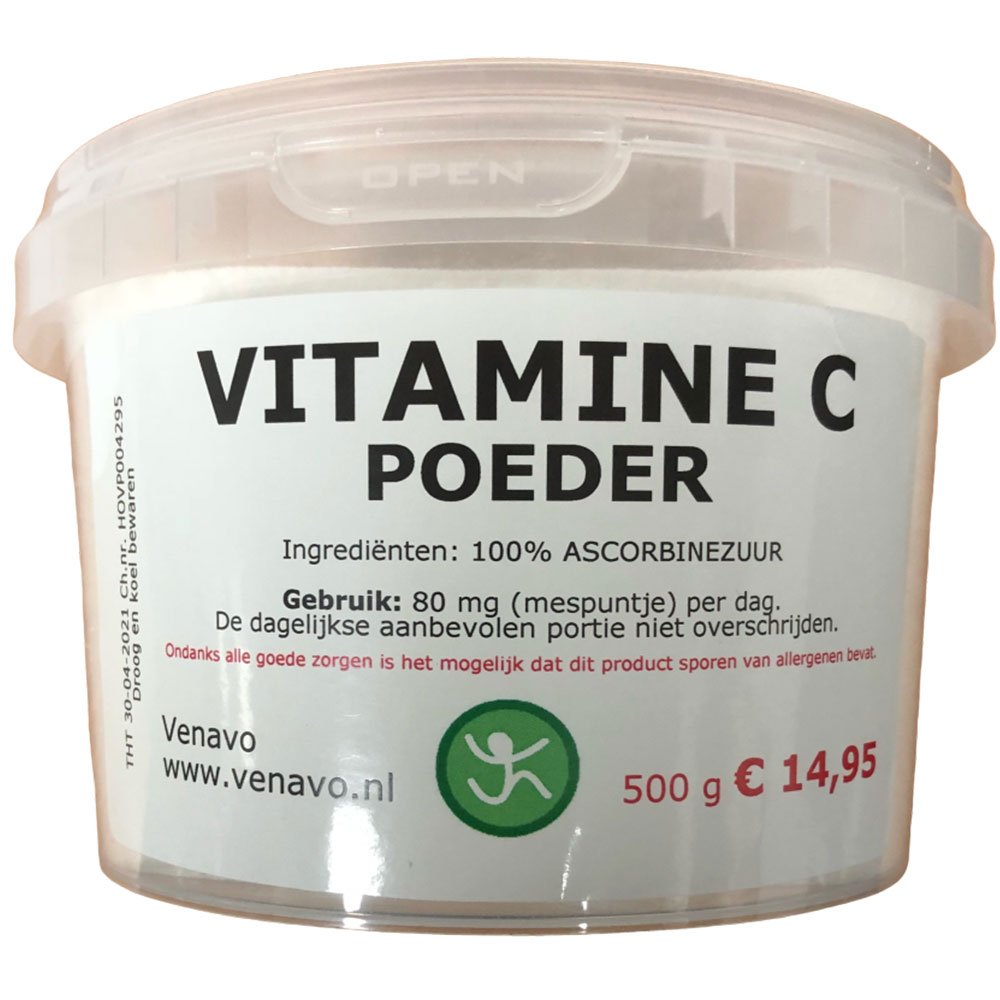 Vitamine C poeder 500 Venavo