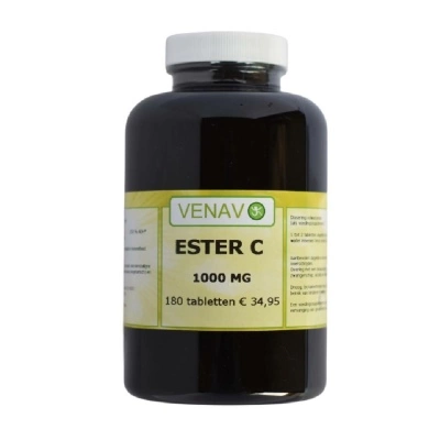 Ester C-1000 mg 180 tabletten gebufferde vitamine C