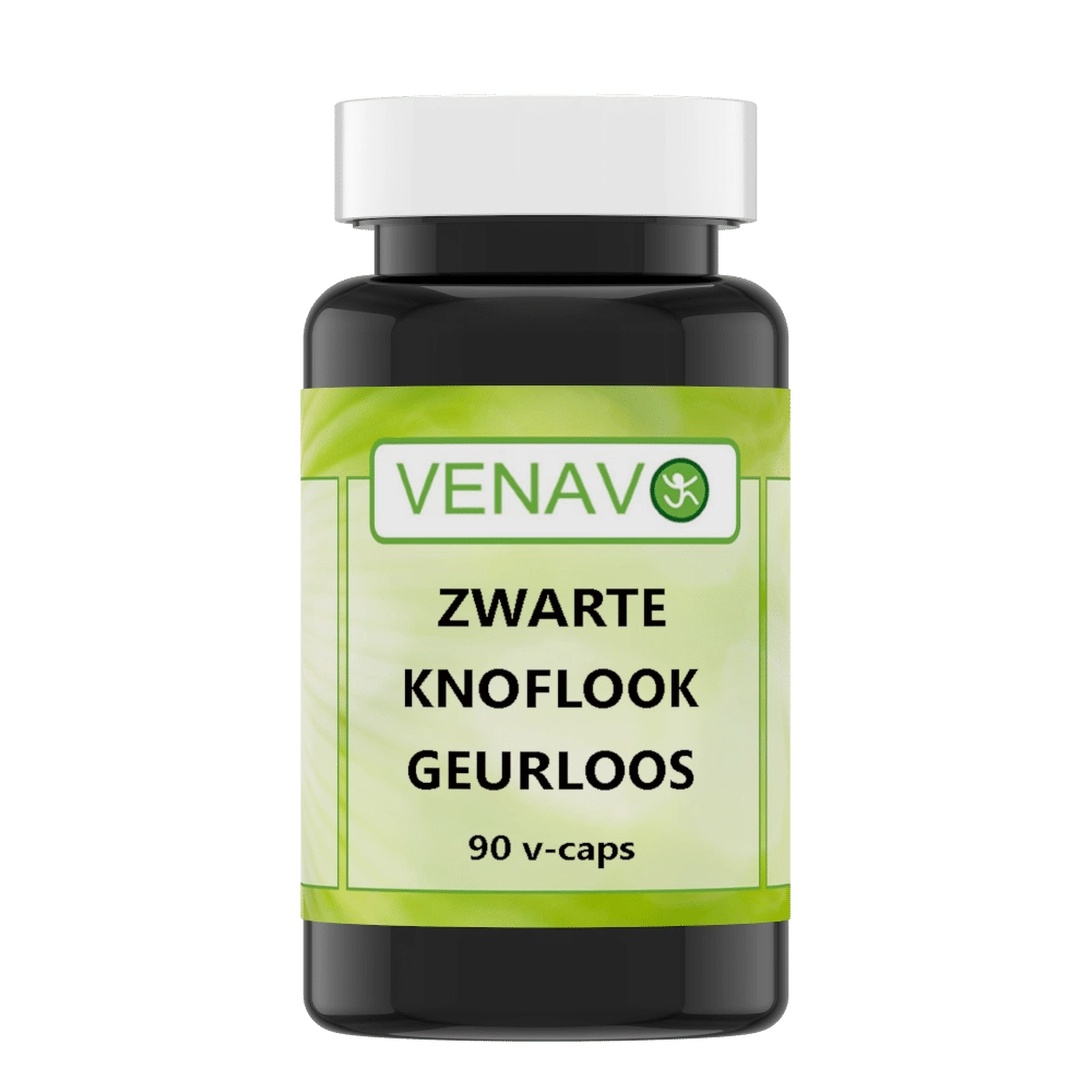 Zwarte knoflook geurloos 90 capsules