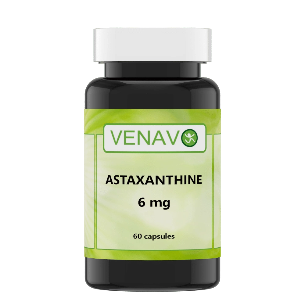 Astaxanthine 6 mg 60 capsules
