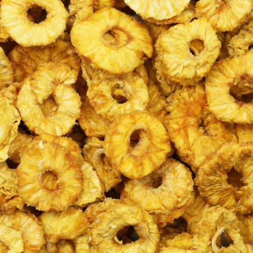 Ananas ringen ongezoet